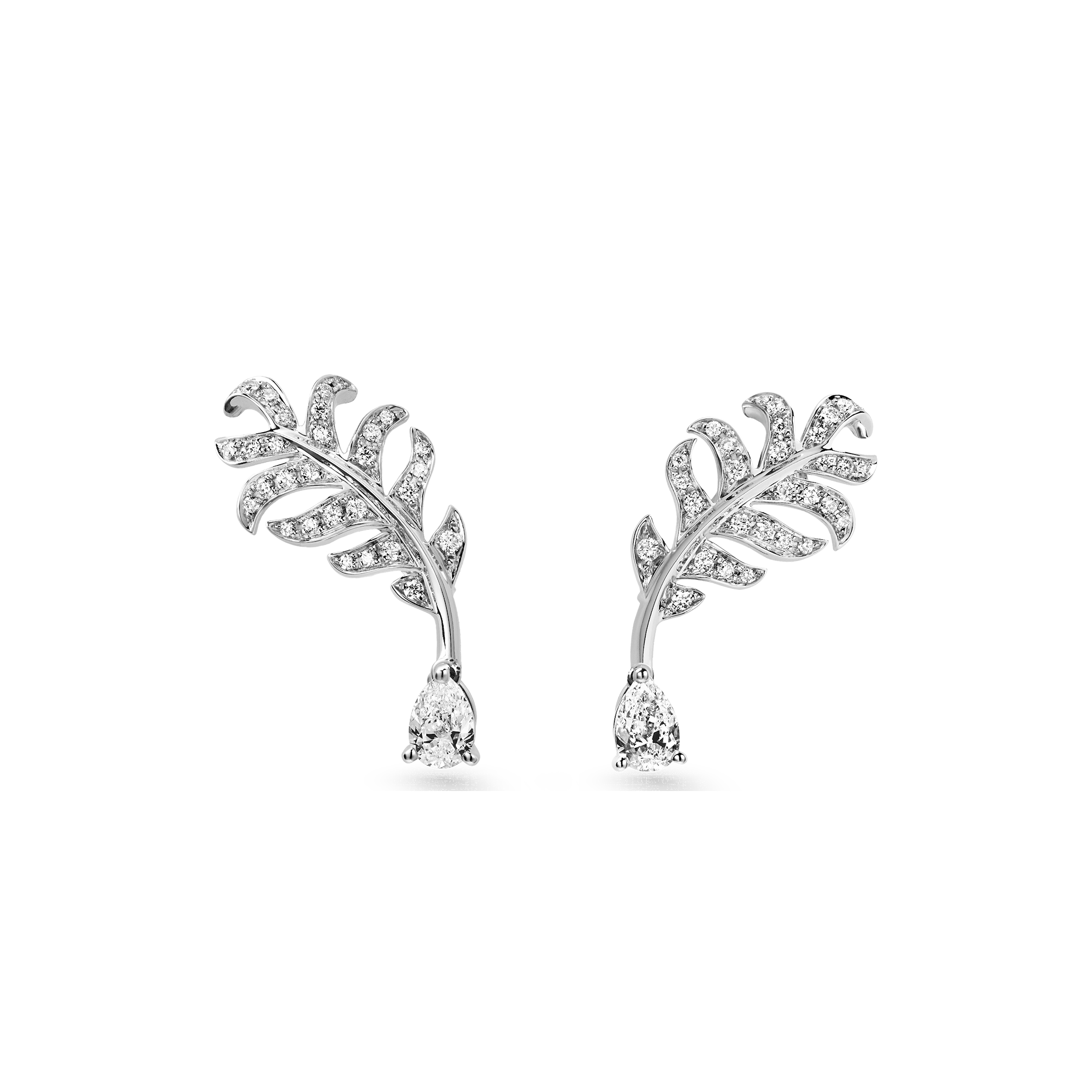 CHANEL PLUME DE CHANEL EARRINGS J10816